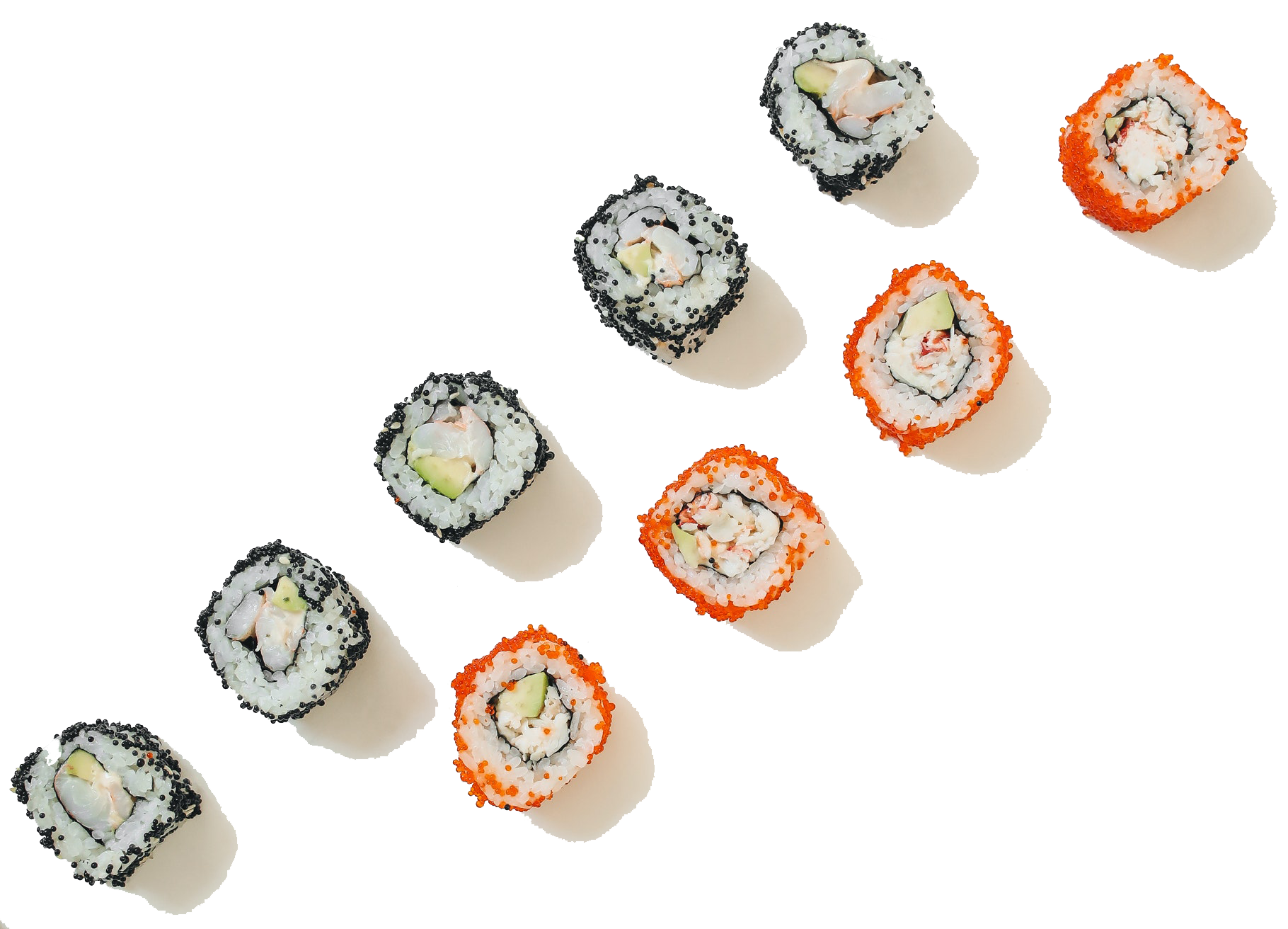 sushi rolls